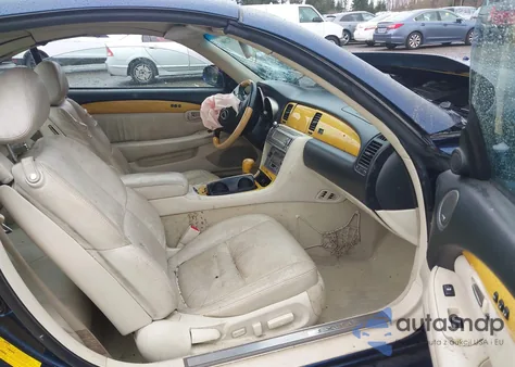 2002 Lexus Sc 430 z USA, uszkodzony, nr VIN JTHFN48Y920032878